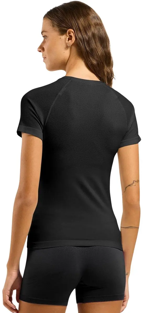 ODLO BL TOP Crew Neck T-shirt - M - Zwart - afbeelding 6 van 6