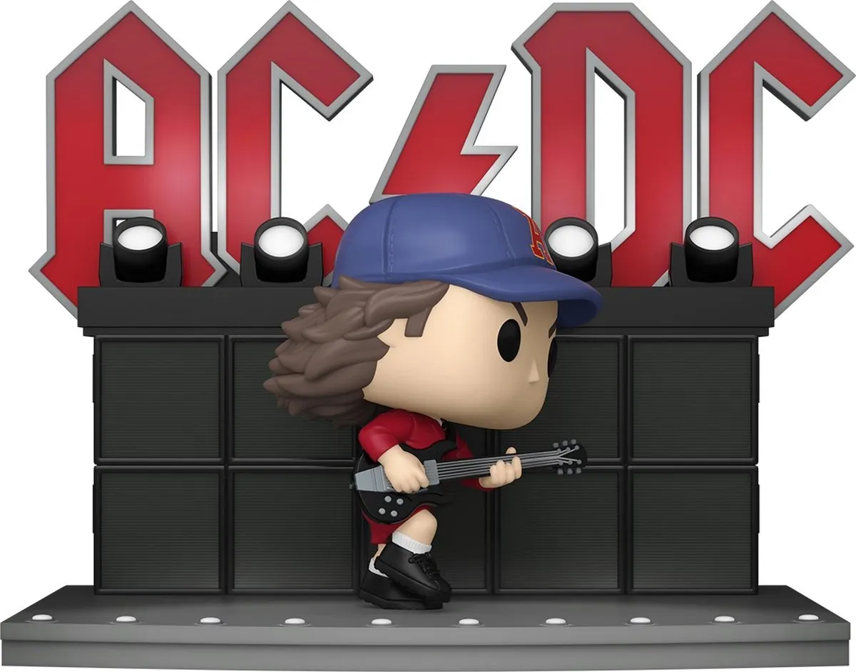 Funko AC/DC Angus Young Rocks! Pop! Figurine - Multicolor