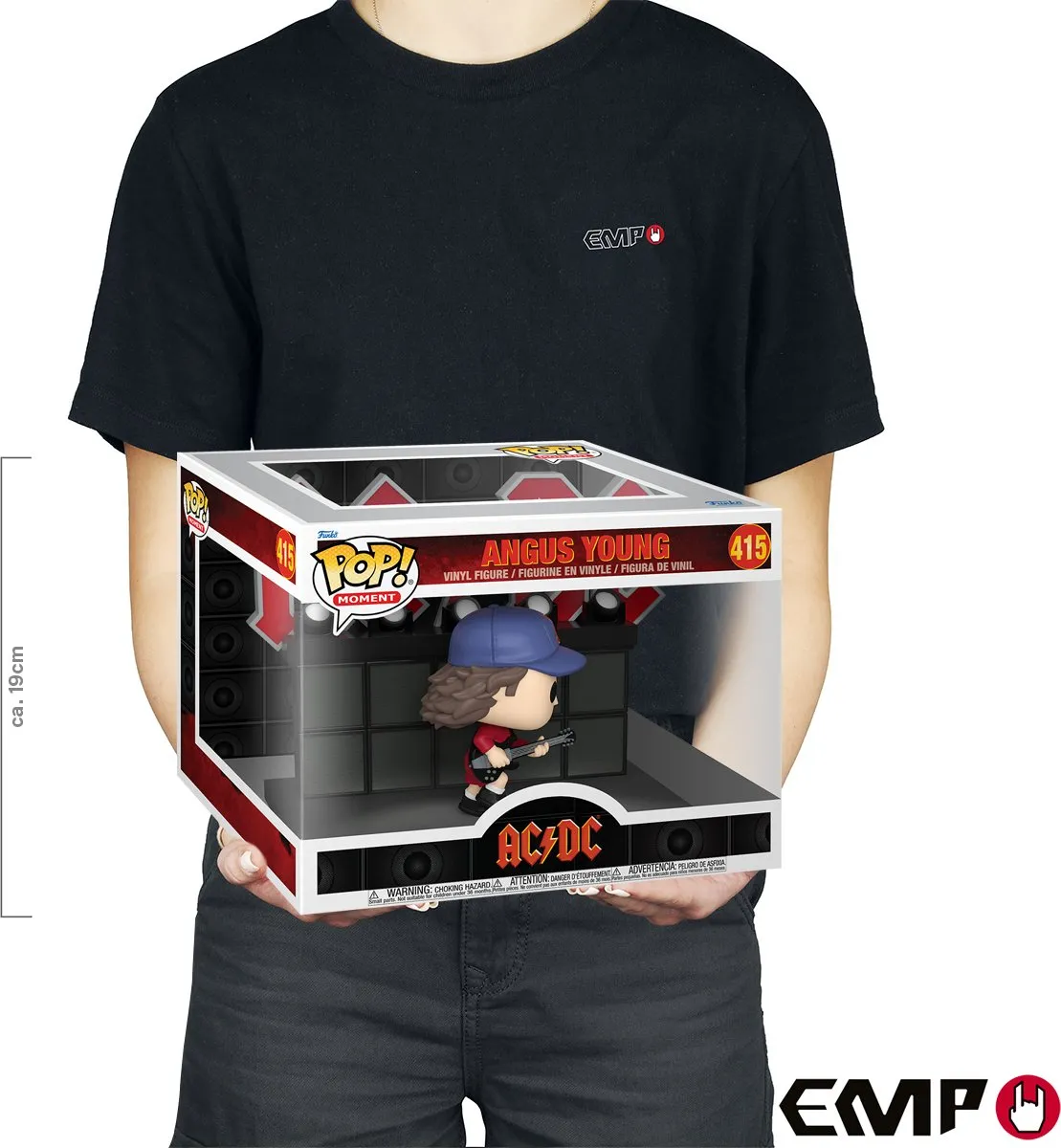 Funko AC/DC Angus Young Rocks! Pop! Figurine - Multicolor
