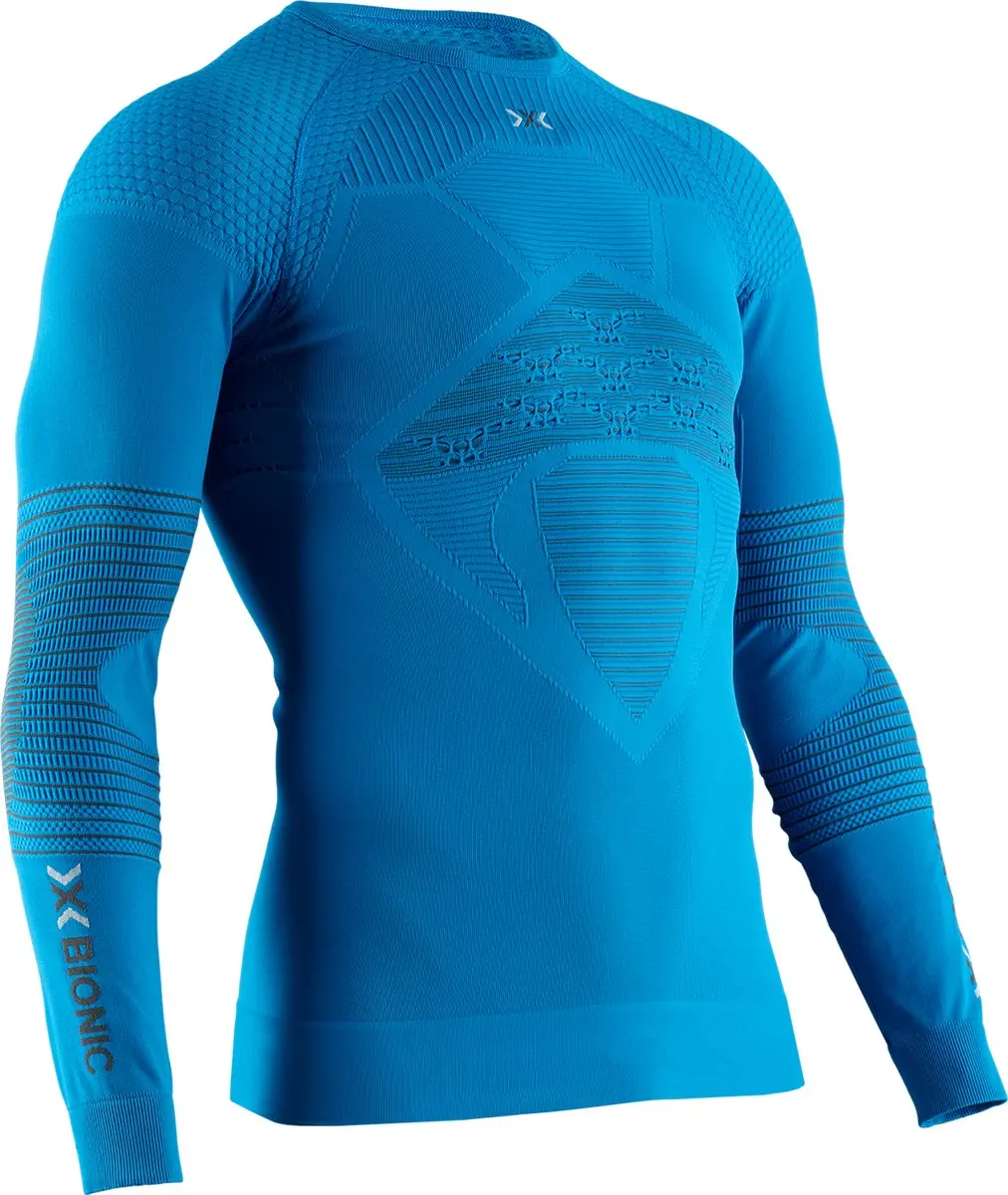 X-Bionic Energizer 4.0 Shirt Lange Mouw Heren - Opal Black/Arctic White L