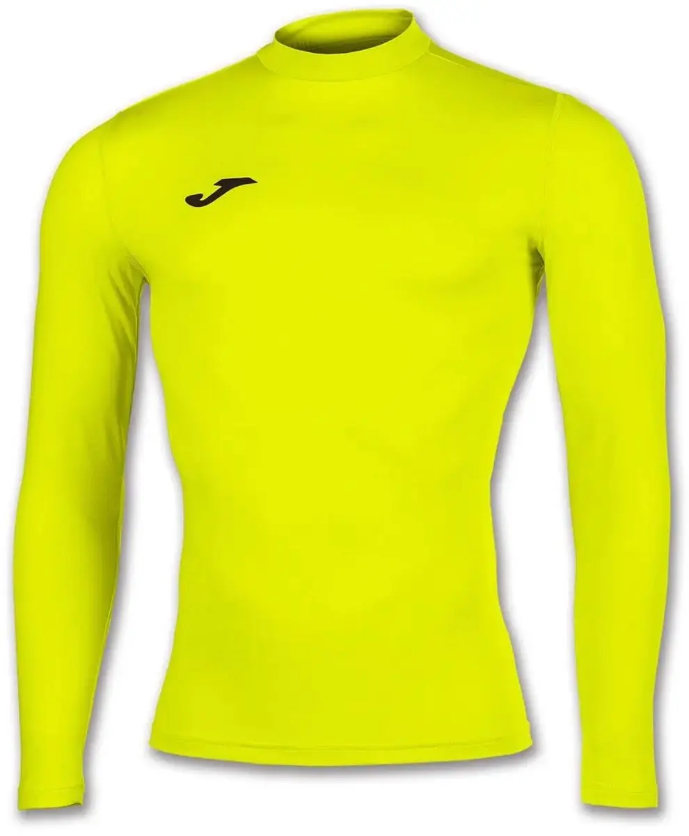 Joma Academy Shirt Opstaande Kraag Heren - Fluogeel | Maat: L-XL - afbeelding 2 van 2