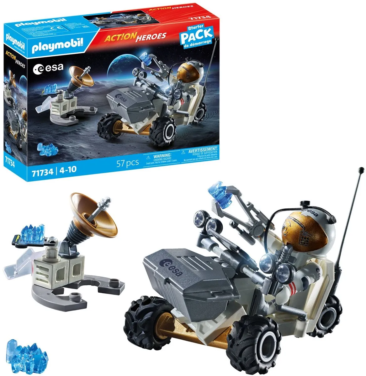 Playmobil Starter Pack Ruimtemissie 71734 - Multicolor