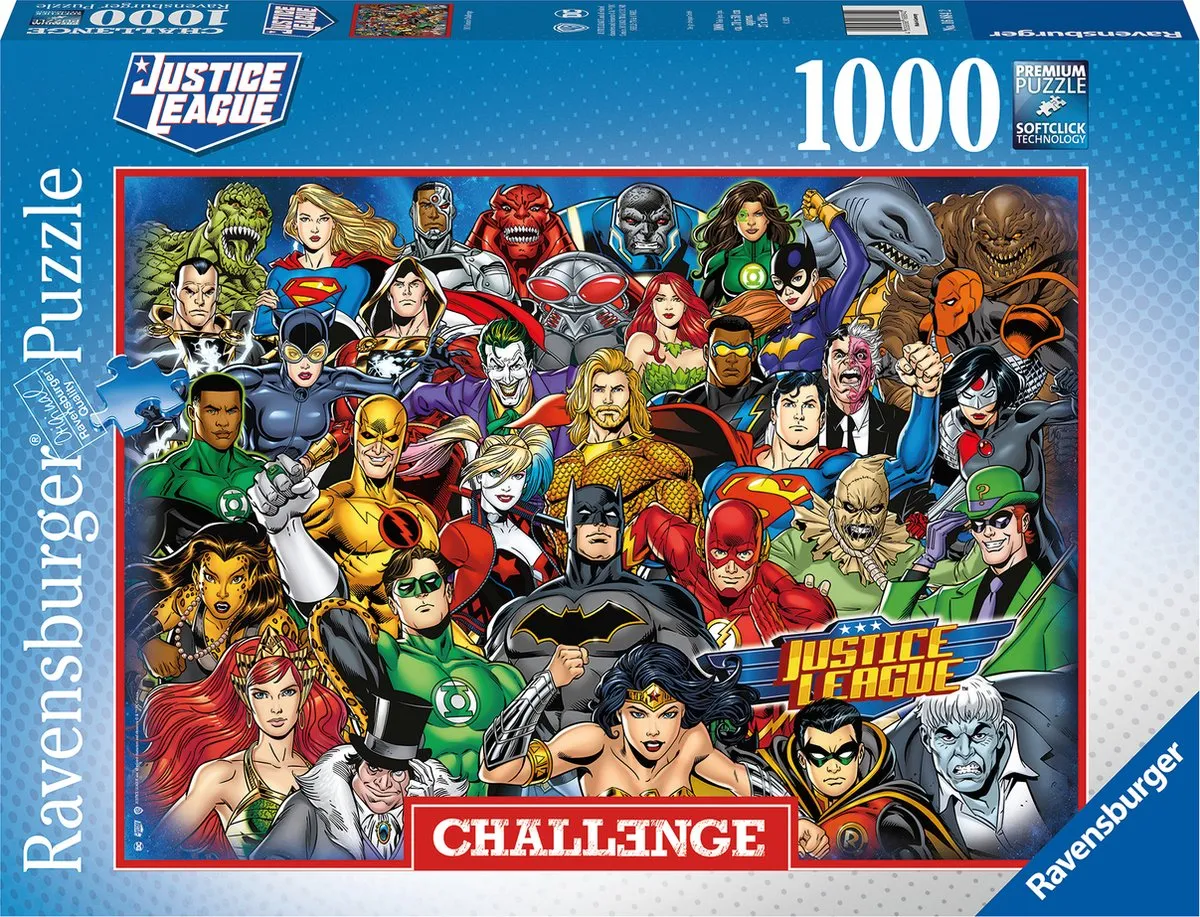 Ravensburger DC Comics Legpuzzel 1000 Stuks