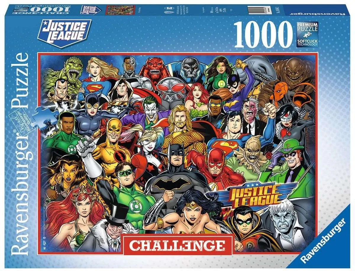 Ravensburger DC Comics Legpuzzel 1000 Stuks - Multicolor