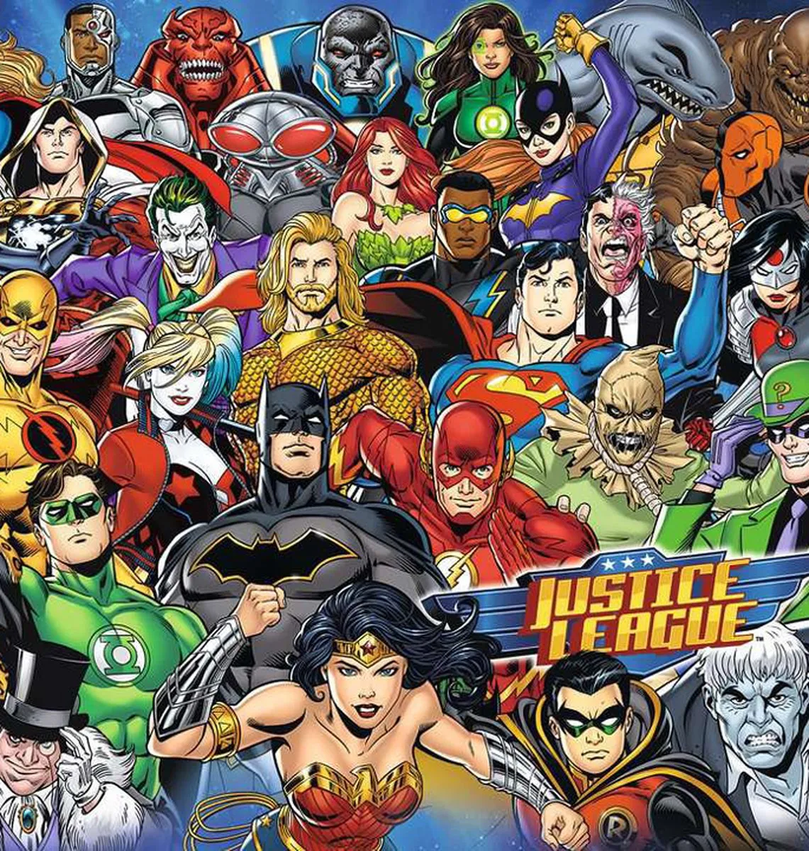 Ravensburger DC Comics Legpuzzel 1000 Stuks - Multicolor