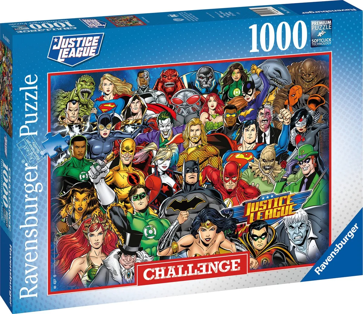 Ravensburger DC Comics Legpuzzel 1000 Stuks - Multicolor