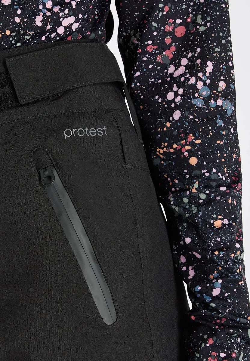 Protest Cinnamon Skibroek Dames 10K - True Black - afbeelding 3 van 6