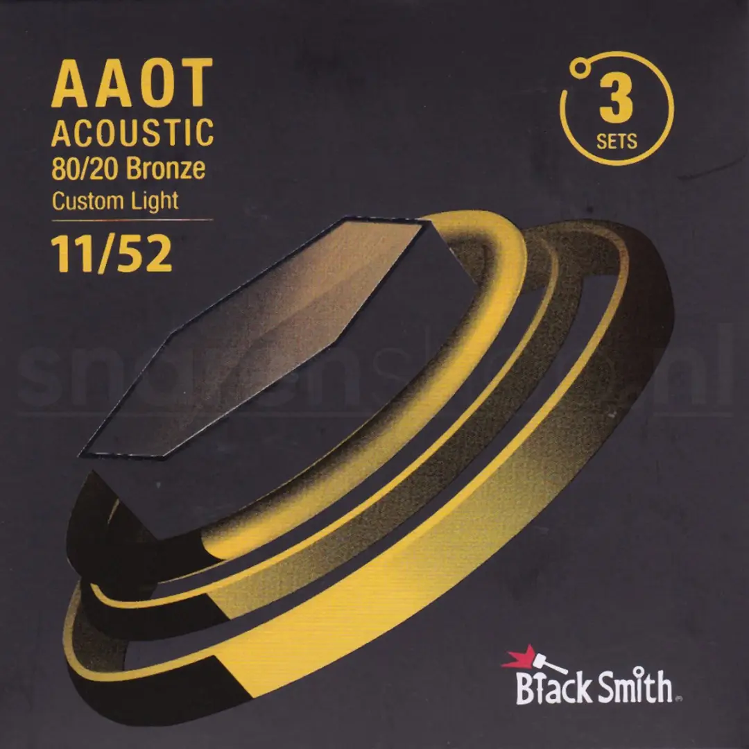 Blacksmith AABR-1152 Snaren Akoestische Gitaar 11-52