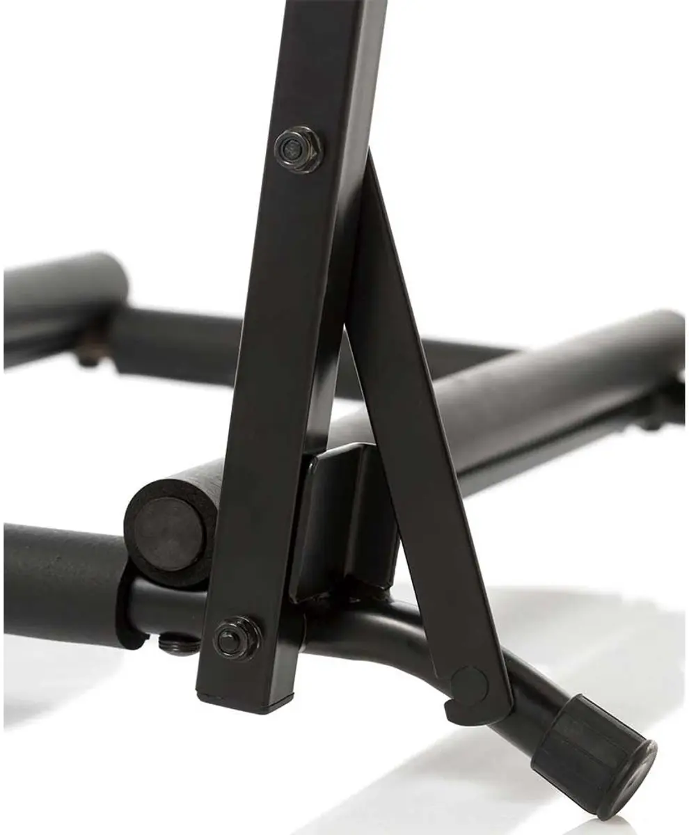 Bespeco KANGA03D Gitaarstatief - 3 Instrumenten - Zwart