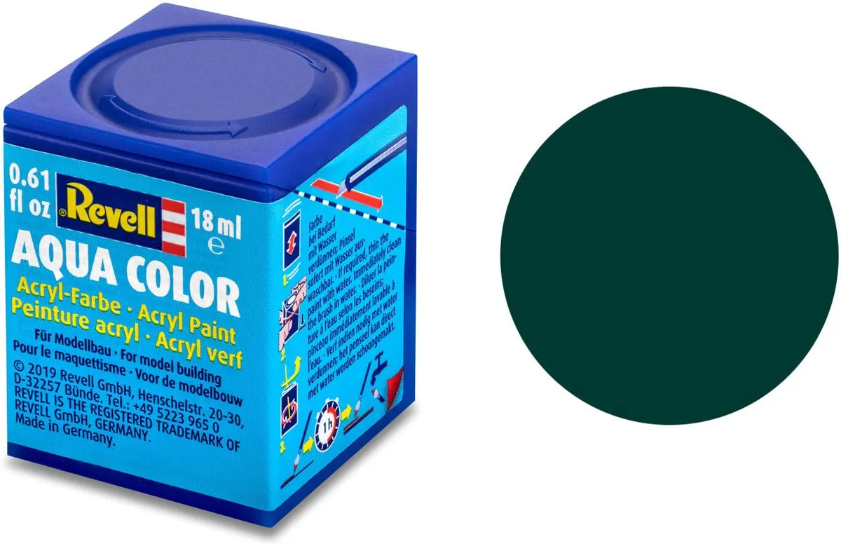 Revell Hobbyverf Acryl Aqua #40 Black Green 18ml
