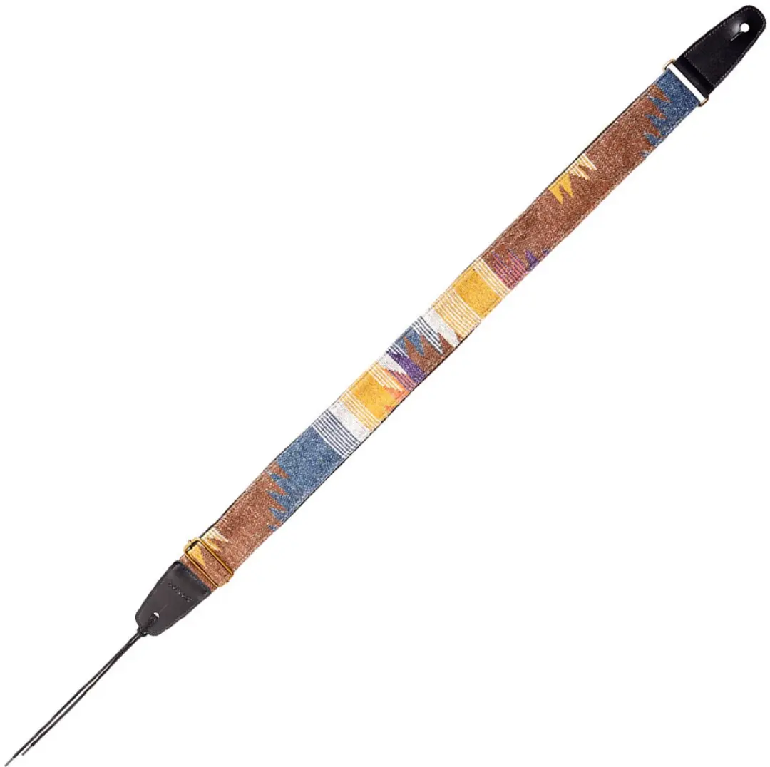 Bespeco TCVYE Gitaarband - Geel/Bruin/Blauw
