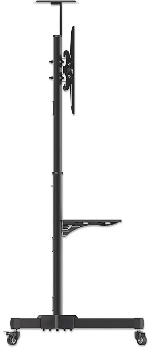 Manhattan Mobiele TV-standaard 37-70" - Zwart - afbeelding 4 van 6