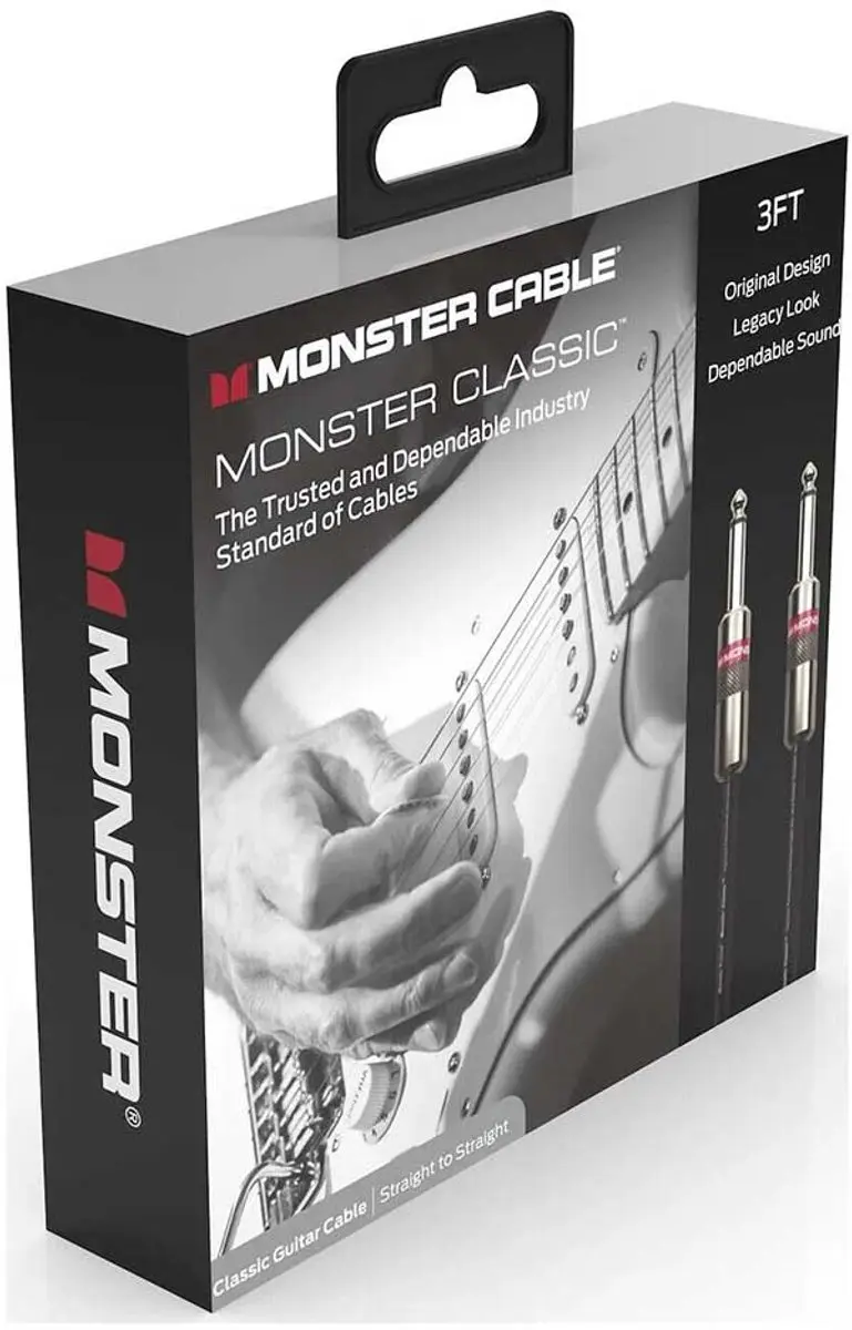 Monster Cable Classic Patchkabel 600642 90cm - Zwart