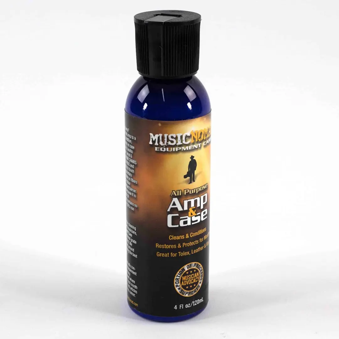 MusicNomad MN107 Amp&Case Cleaner Conditioner 120ml - Blauw