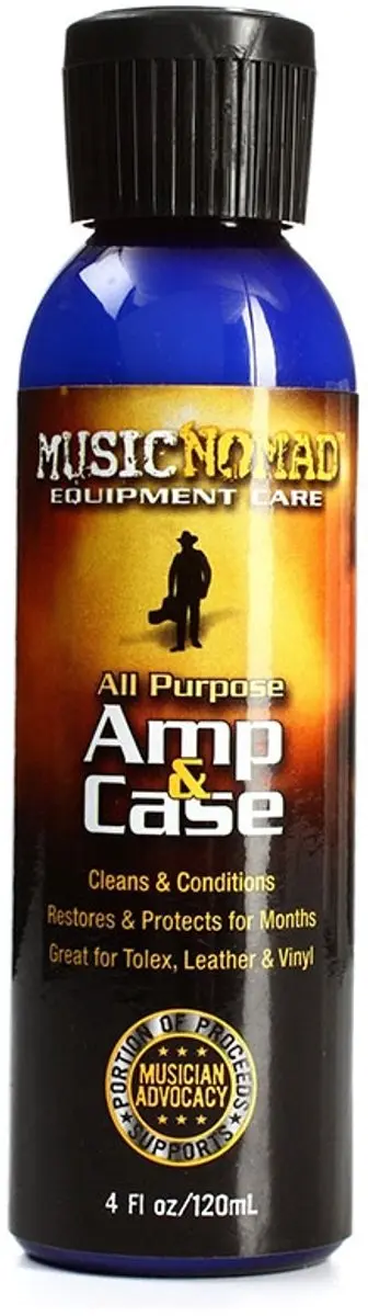 MusicNomad MN107 Amp&Case Cleaner Conditioner 120ml - Blauw