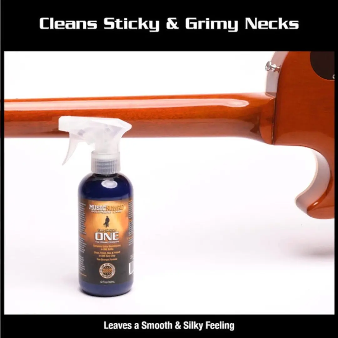 MusicNomad MN150 Guitar ONE Cleaner/Polish/Wax 350ml