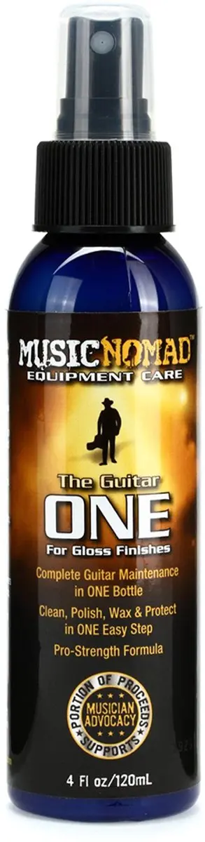 MusicNomad MN103 Guitar ONE All-in-One Cleaner 120ml