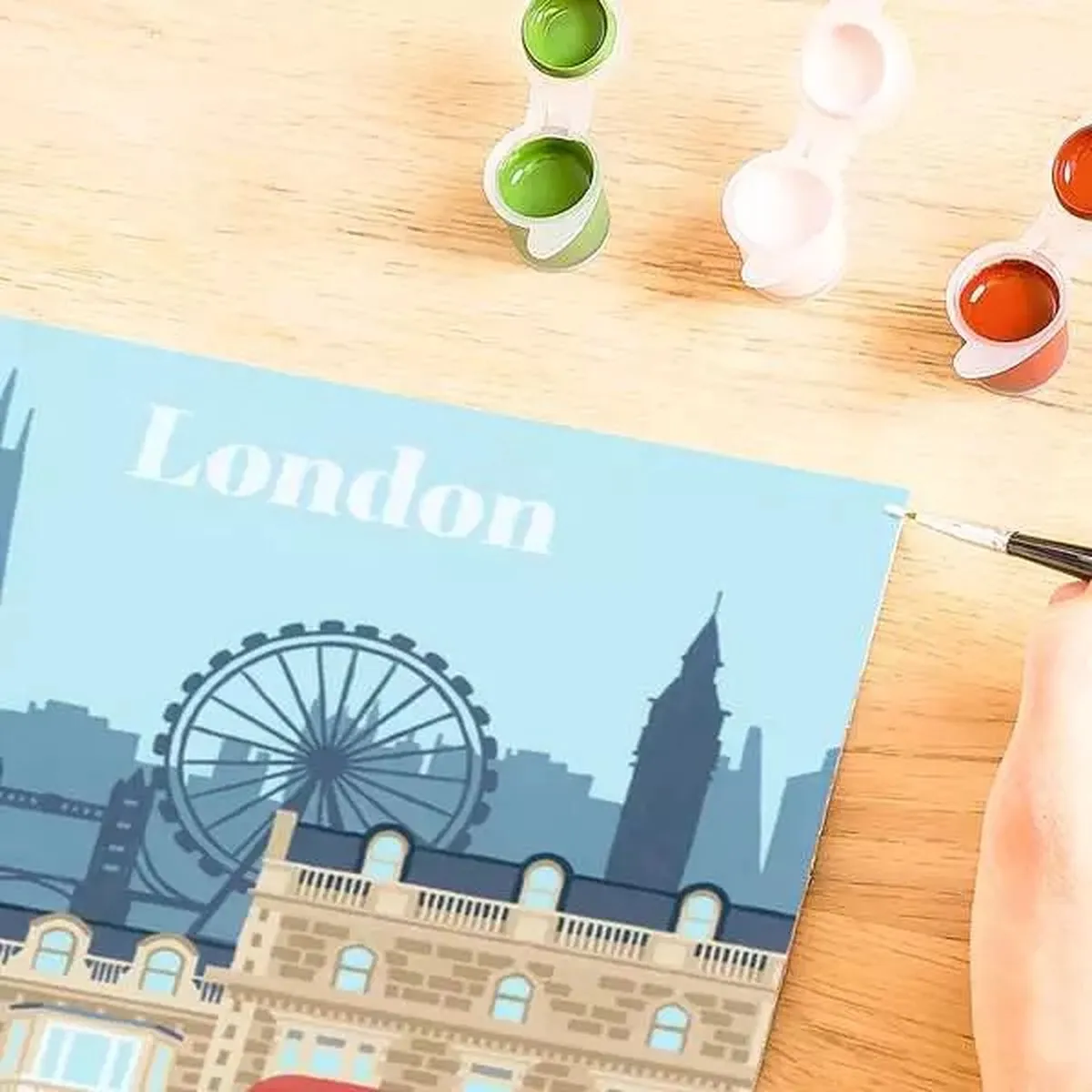 Ravensburger Colourful London Schilderen op nummer - Meerkleurig