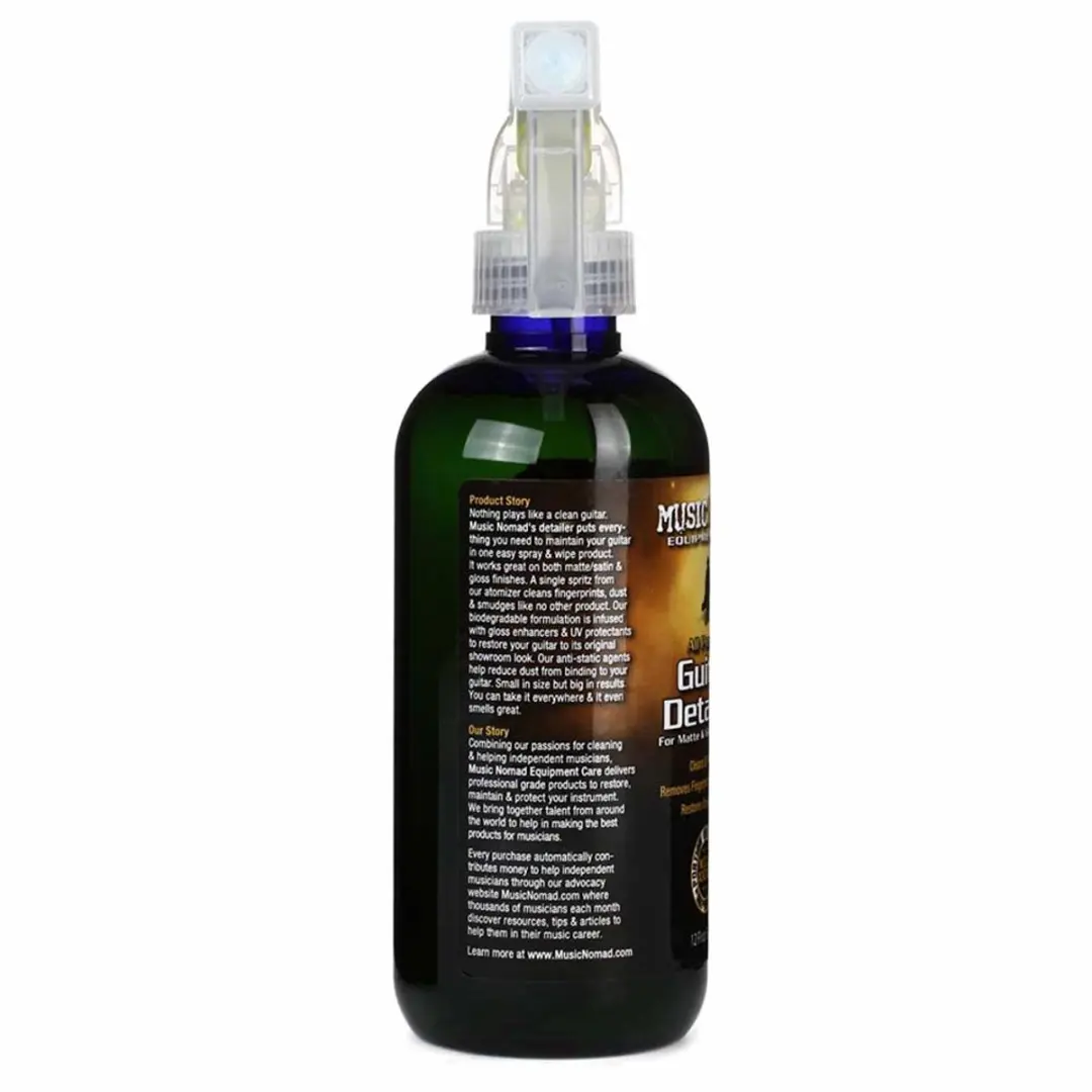 MusicNomad MN152 Guitar Detailer Spray 360ml - Zwart