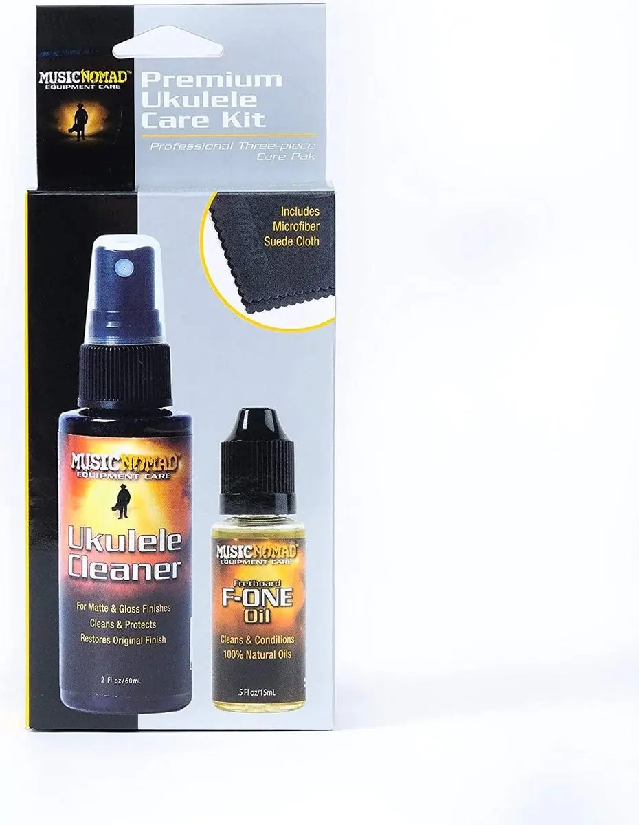 MusicNomad MN142 Premium Ukulele Care Kit