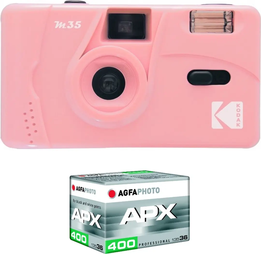 Kodak M35 Analoge Camera - Roze - ISO 400