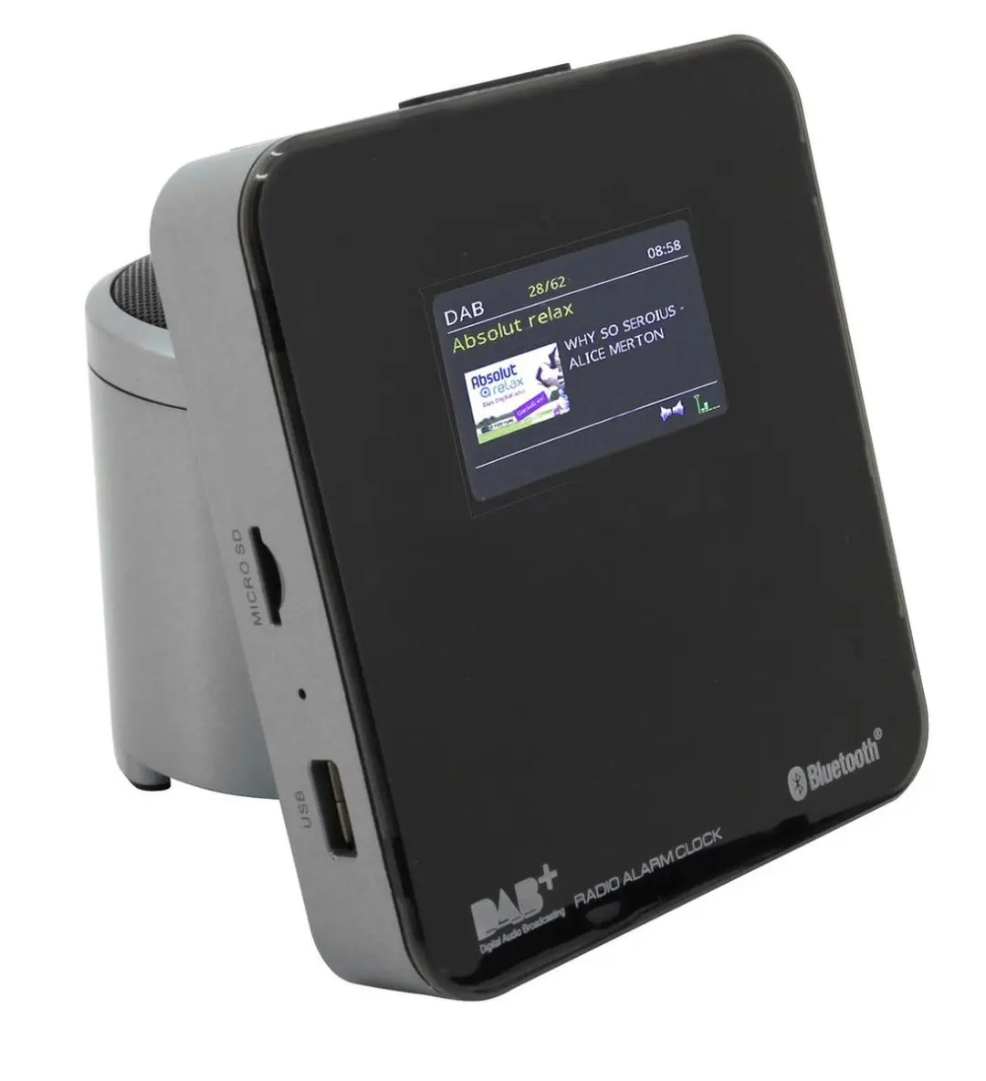 Soundmaster UR260SI Digitale Wekkerradio DAB+/FM