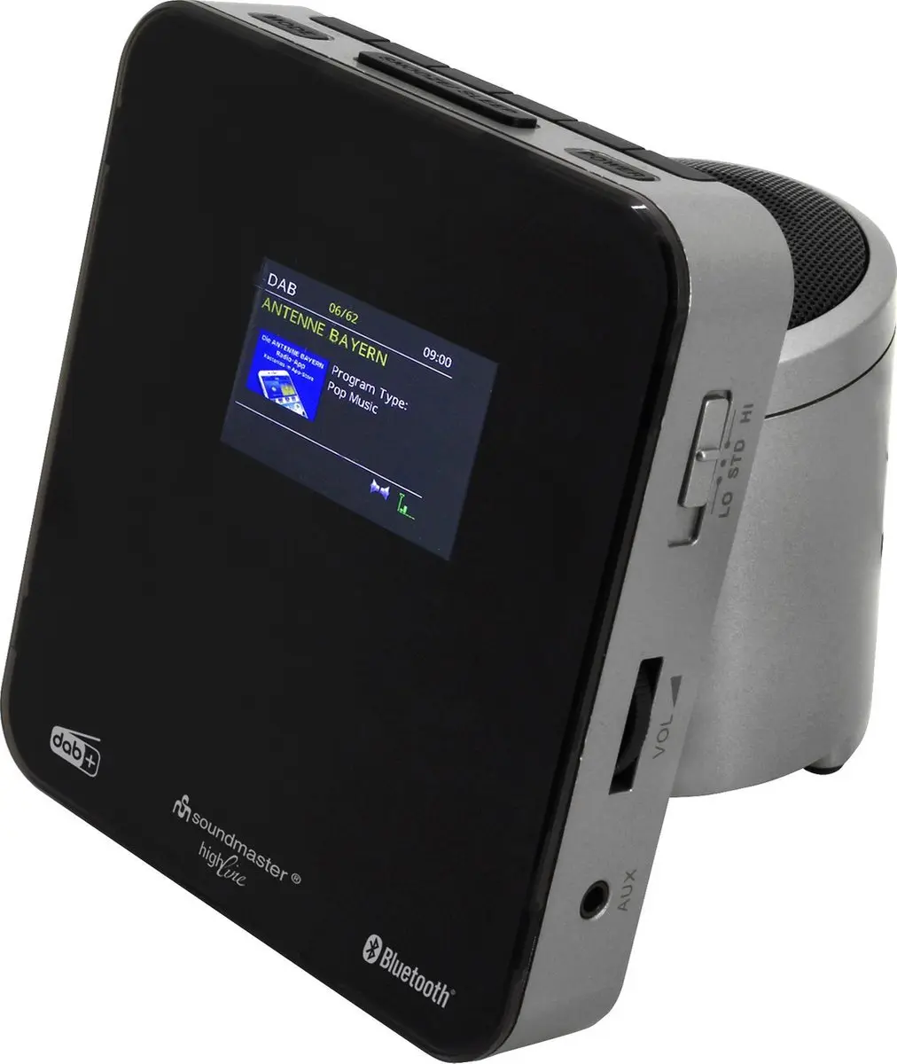 Soundmaster UR260SI Digitale Wekkerradio DAB+/FM - Zilver