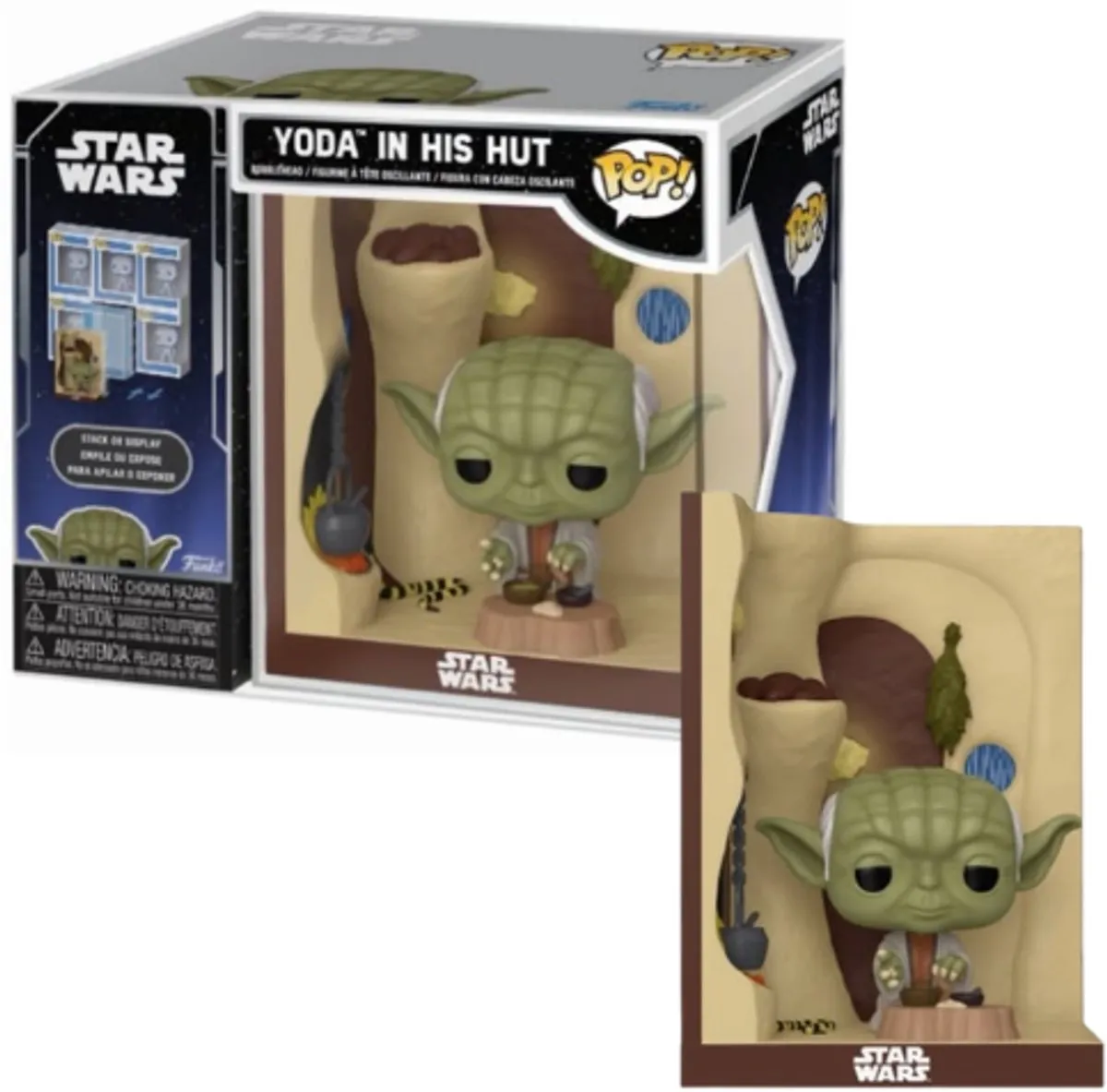 Funko Star Wars Yoda In His Hut Pop! Nooks - Standard
