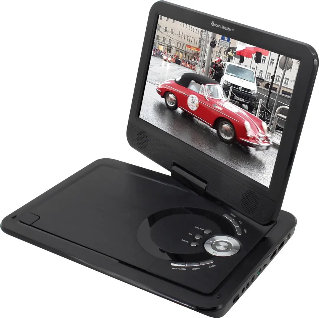 Soundmaster PDB1910SW Portable DVD-speler - 10,1" TFT - Zwart