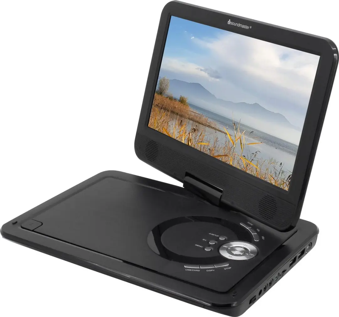 Soundmaster PDB1910SW Portable DVD-speler - 10,1" TFT - Zwart
