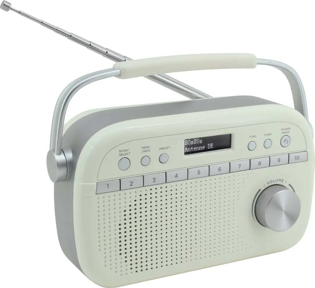 Soundmaster DAB280 Draagbare DAB+/FM-radio - Beige