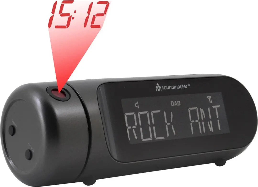 Soundmaster UR6700AN Digitale DAB+ Wekkerradio - Zwart