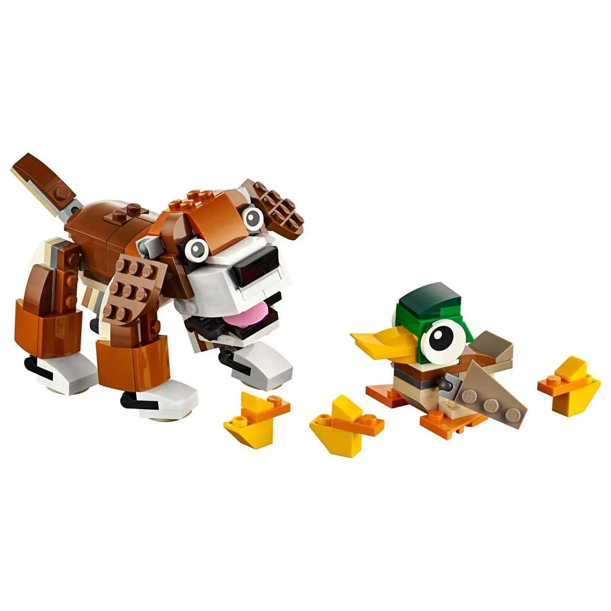 LEGO 31044 Dieren in het Park - 202 Stukken - Multicolor