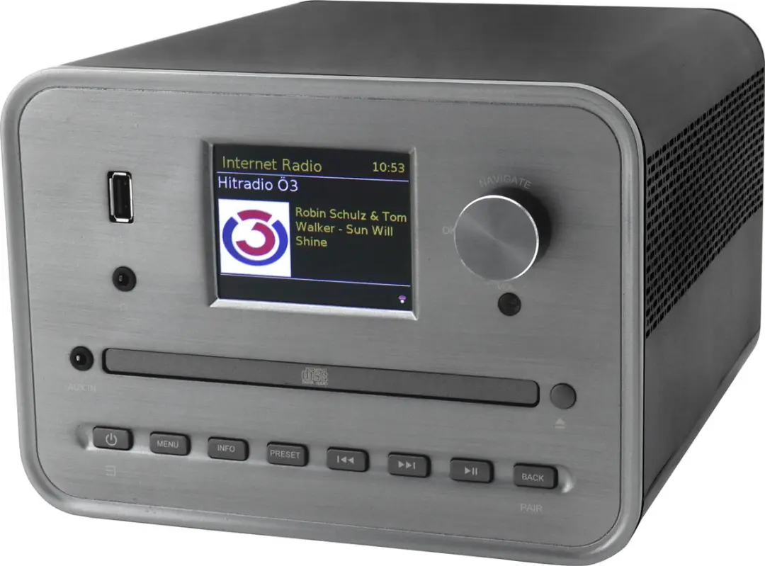Soundmaster ICD1050SW Muziekcenter - 7W - Zilver - afbeelding 6 van 6