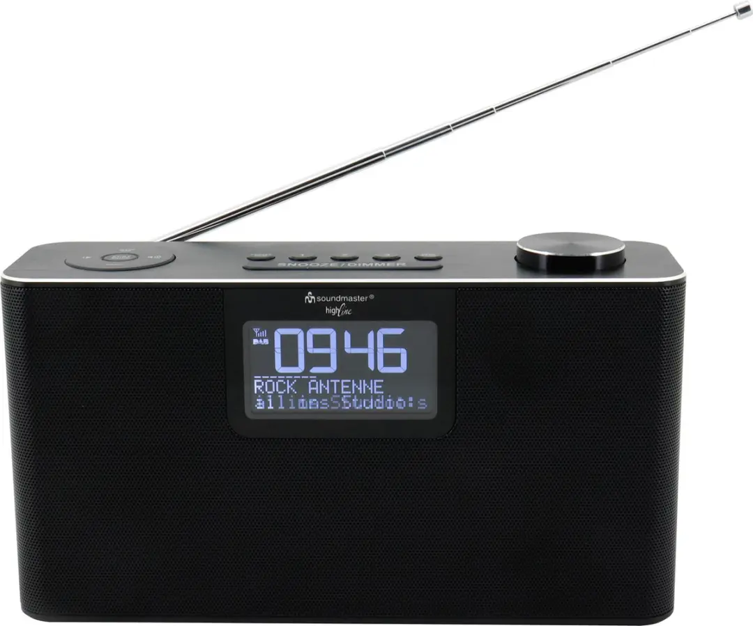 Soundmaster DAB700SW DAB+ Radio - 6W - Black
