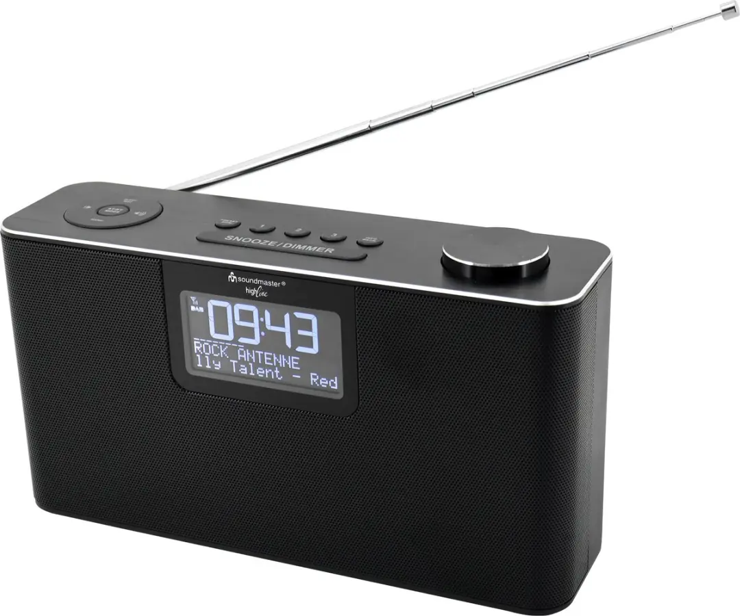 Soundmaster DAB700SW DAB+ Radio - 6W - Black