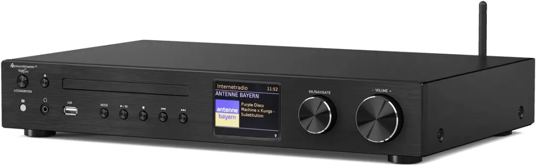 Soundmaster ICD4350SW Stereo HiFi Muziekcenter - Zwart