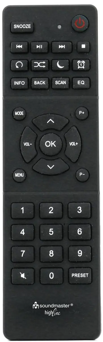 Soundmaster ICD4350SW Stereo HiFi Muziekcenter - Zwart - afbeelding 6 van 6