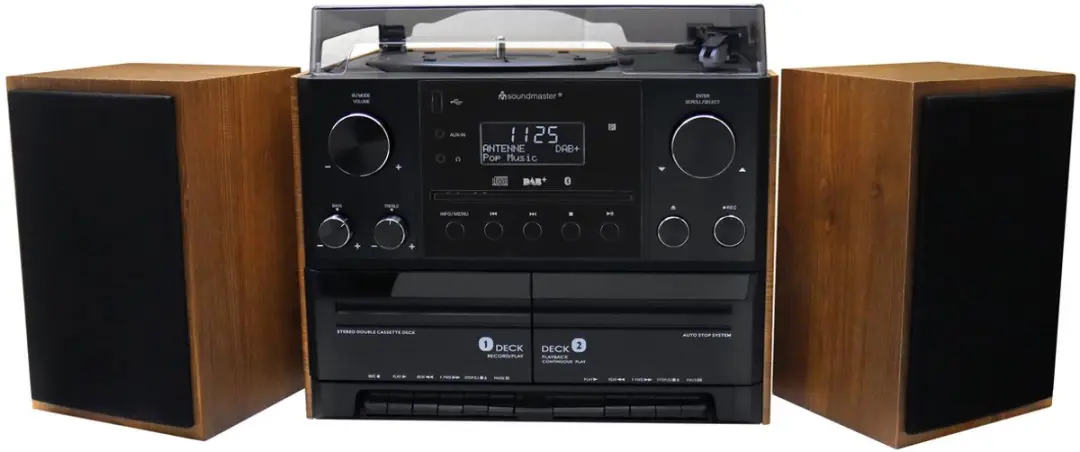 Soundmaster MCD5600BR Muziekcenter - Bruin