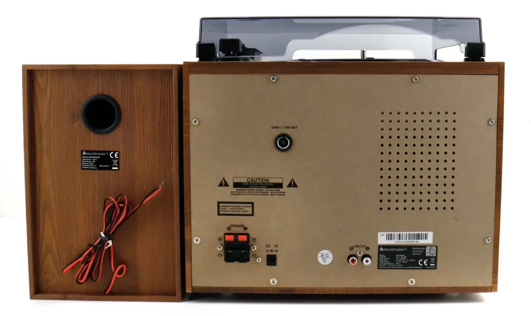 Soundmaster MCD5600BR Muziekcenter - Bruin