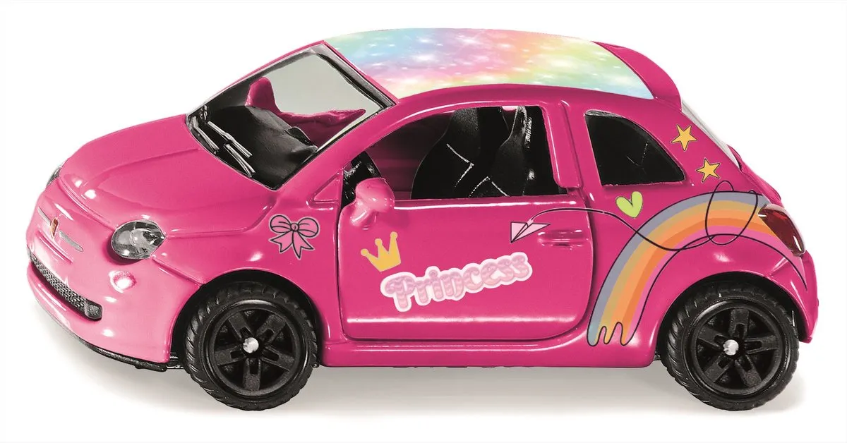 SIKU Style my siku Fiat 500 Prinses Knutselset - Multikleur