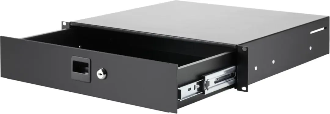 Adam Hall 19" Racklade 2HE 38cm - Afsluitbaar