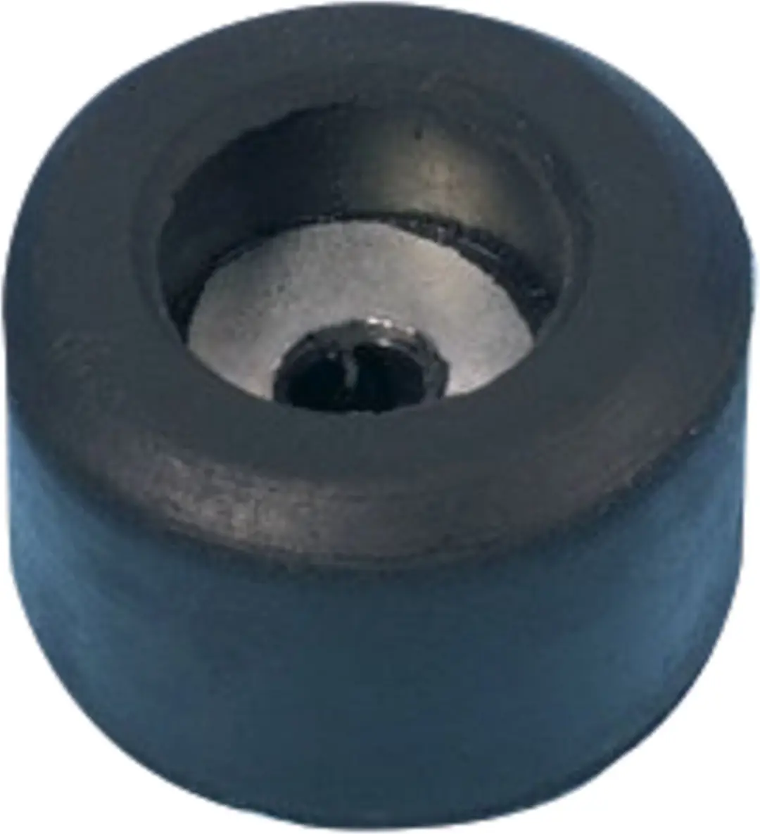 Adam Hall 4904 rubber voet 25 x 15 mm met staalplaat