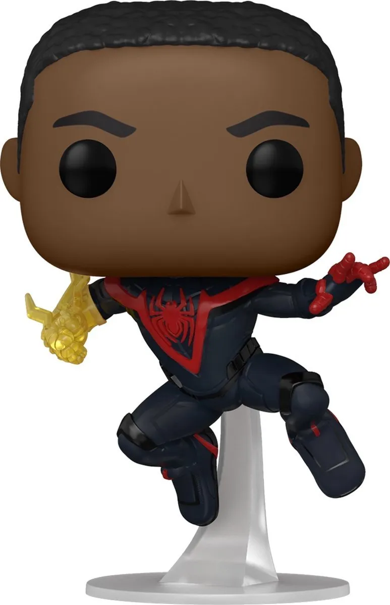 Funko Pop! Miles Morales Spider-Man Figuur 9cm - Multicolor