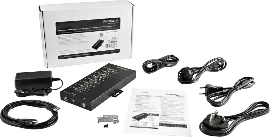 Startech ICUSB234858I USB naar RS232 Adapter - Zwart - afbeelding 5 van 5