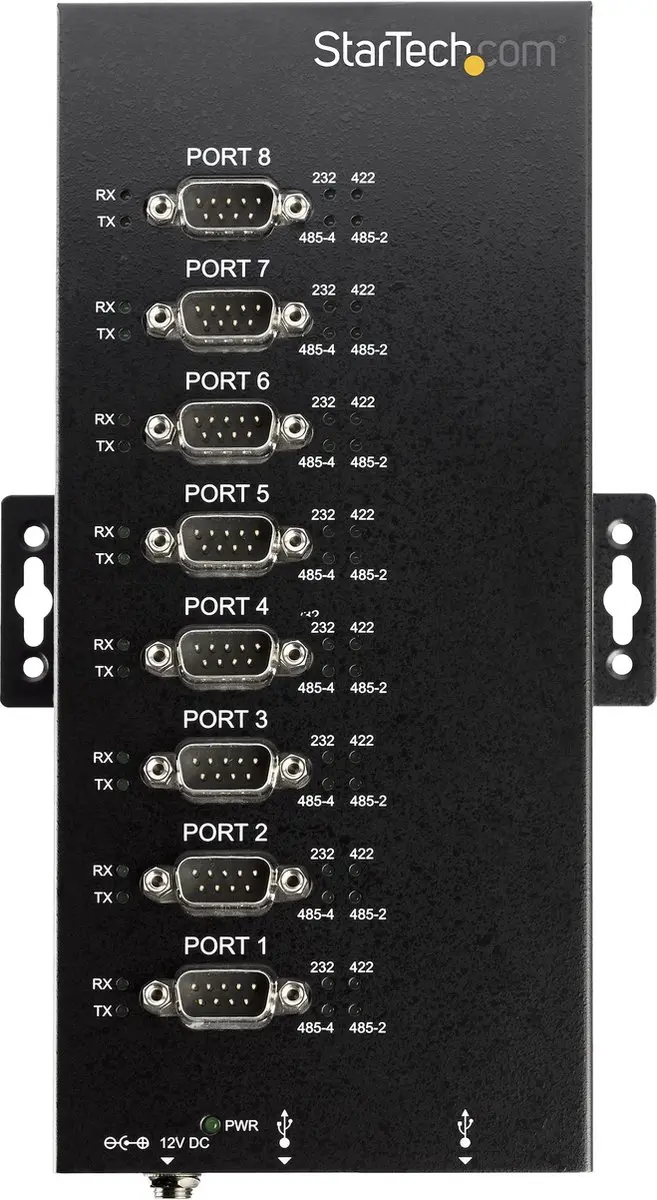 Startech ICUSB234858I USB naar RS232 Adapter - Zwart - afbeelding 3 van 5