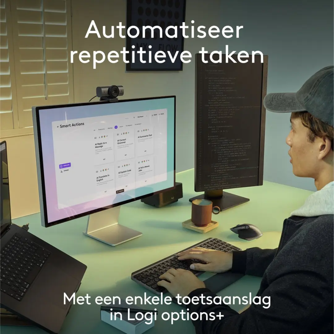 Logitech MX Keys S Toetsenbord AZERTY ISO - Wit