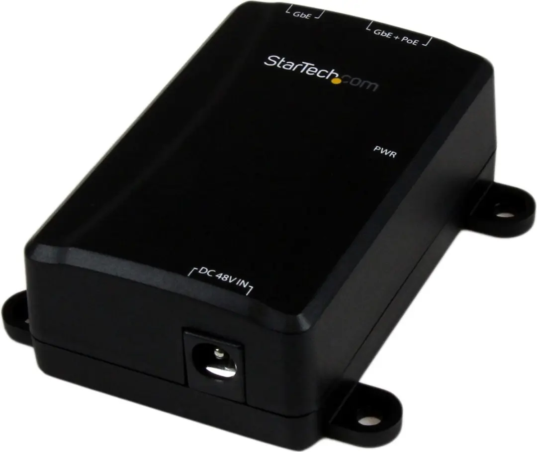 Switch Startech POEINJ1GW 1000 Mbps Black