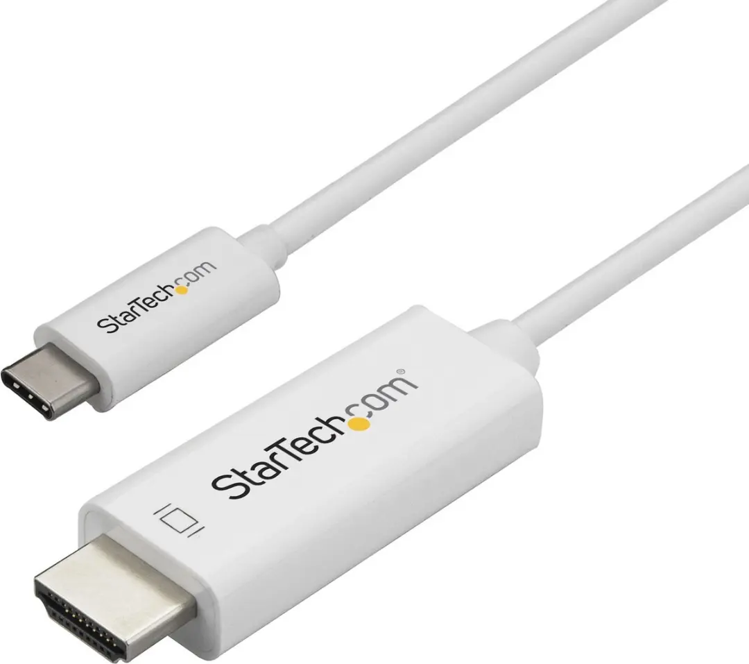 USB C to HDMI Adapter Startech CDP2HD1MWNL White 1 m