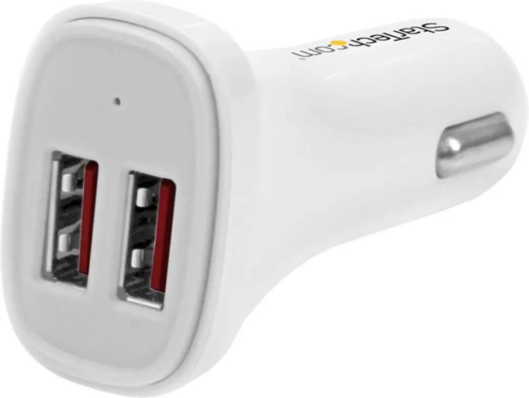 StarTech.com Dubbele USB autolader